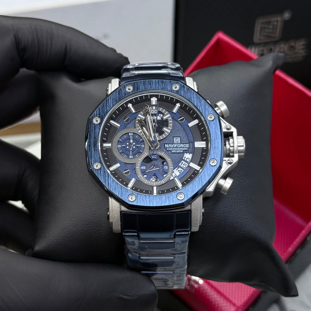 NAVIFORCE CRONOGRAFO ORIGINAL PARA HOMBRE REF NF8065-A