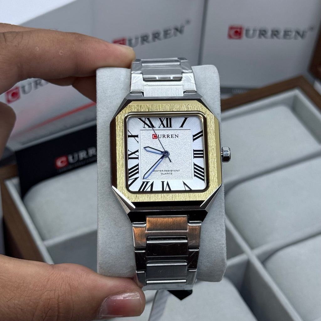 CURREN X CARTIER ORIGINAL PARA HOMBRE REF SANTOS 8482-BB