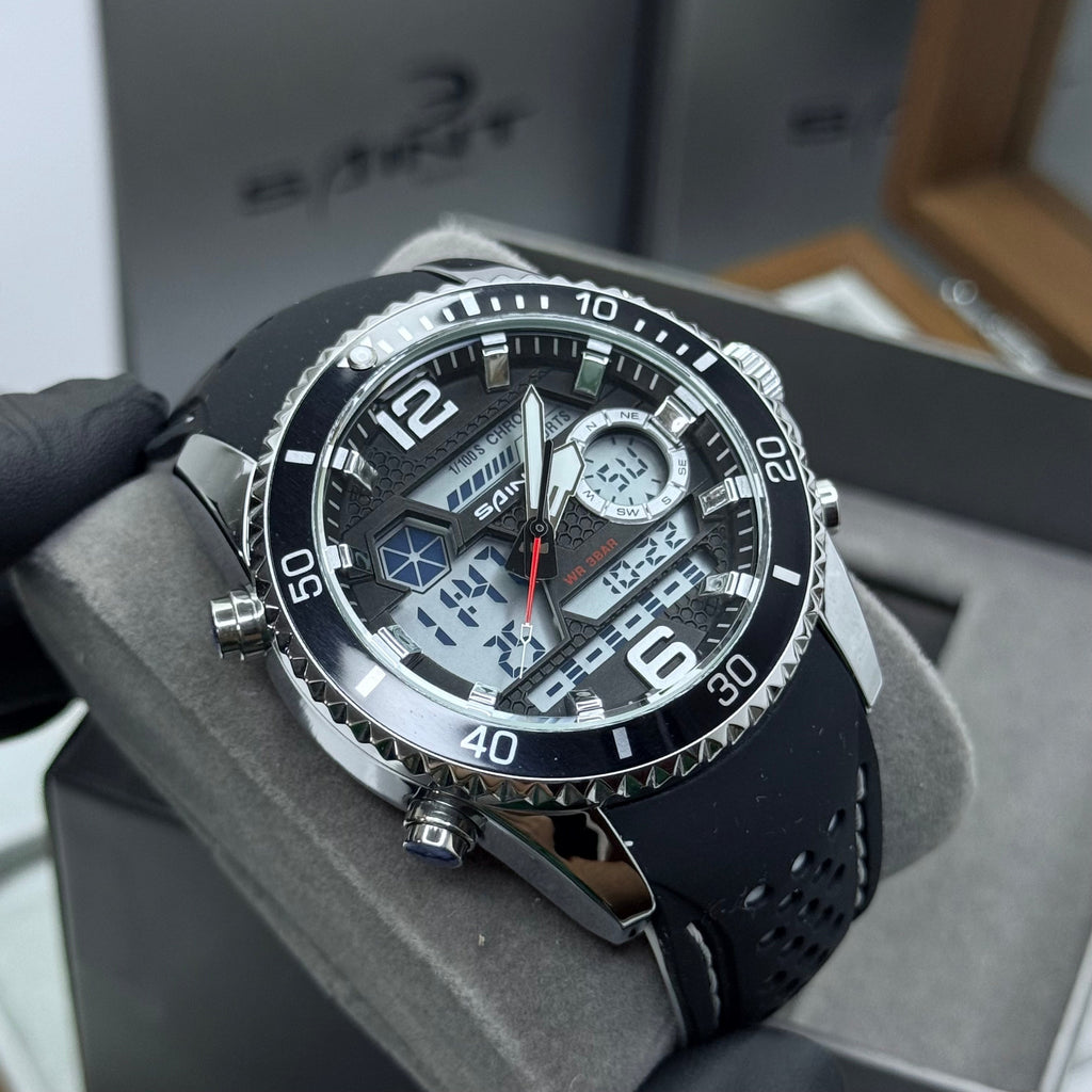 SAINT x RLX ORIGINAL DOBLE HORA PARA HOMBRE REF-6023-NPN
