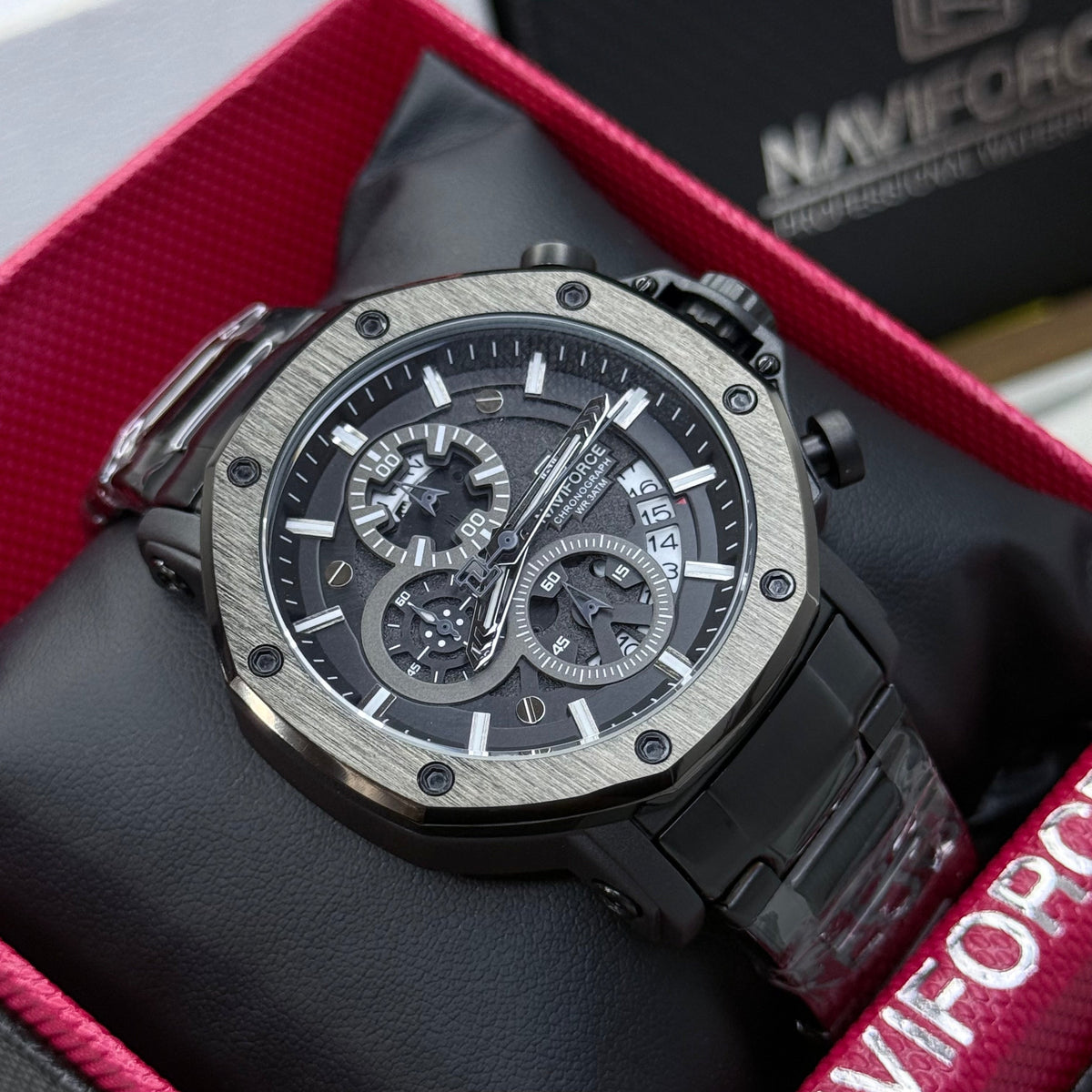 NAVIFORCE CRONOGRAFO ORIGINAL PARA HOMBRE REF NF8065-NN