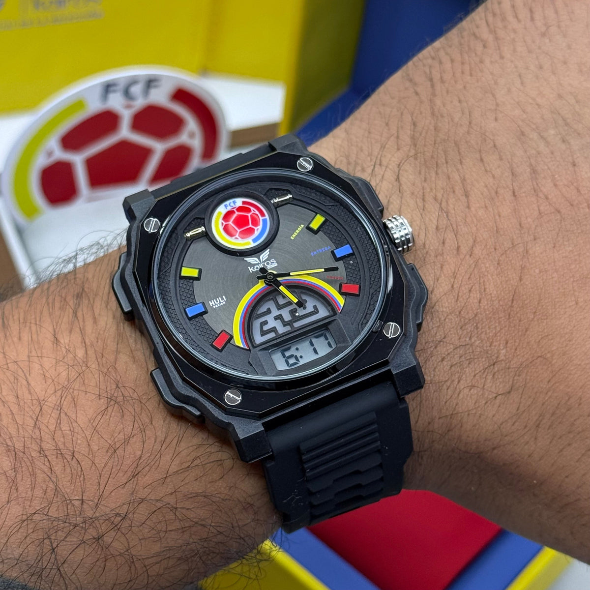 KAIROS ORIGINAL DEL SELECCIION COLOMBIA DOBLE PULSO PARA HOMBRE REF-N