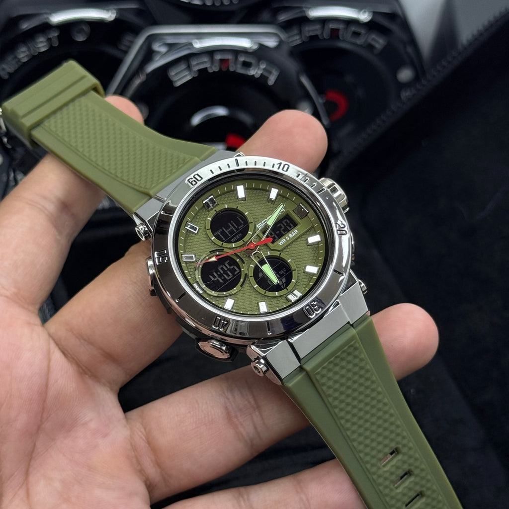 SANDA ORIGINAL DOBLE HORA PARA HOMBRE REF-6191-VPV