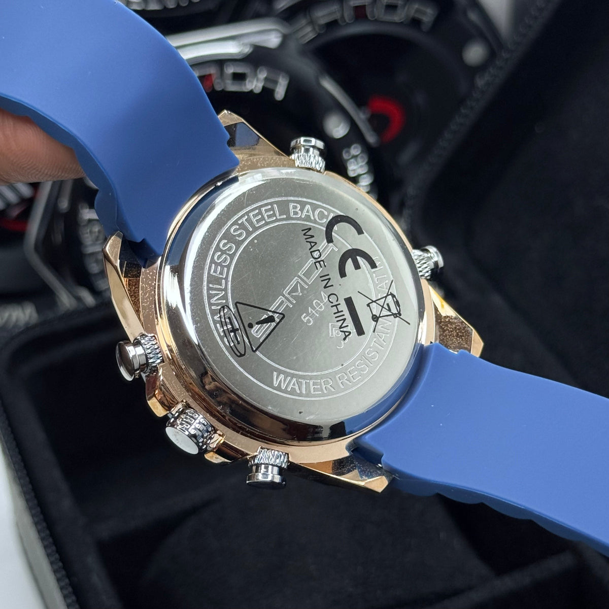 SANDA ORIGINAL DOBLE HORA PARA HOMBRE REF-5104-AORA
