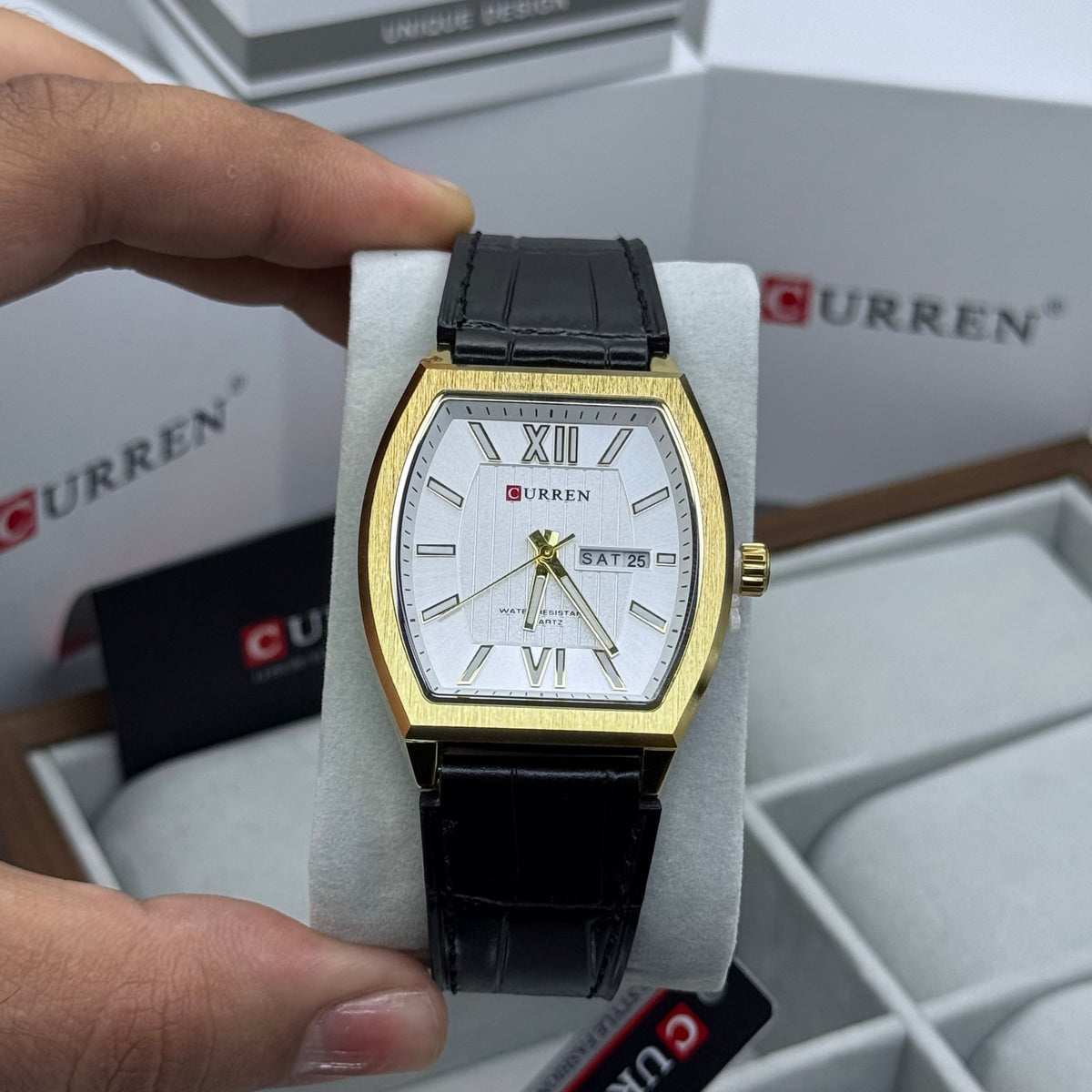 CURREN X CARTIER ORIGINAL PARA HOMBRE REF ROADTER 8478-NDB