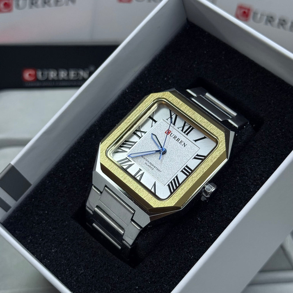 CURREN X CARTIER ORIGINAL PARA HOMBRE REF SANTOS 8482-BB