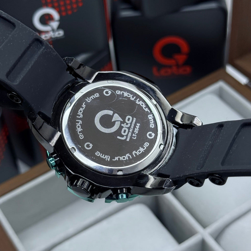 LOTO X INVICTA ORIGINAL  FUNCIONAL SUMERGIBLE PARA HOMBRE REF-2544-NA