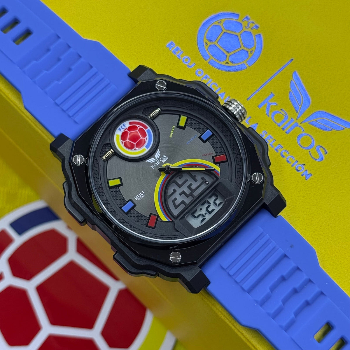KAIROS ORIGINAL DEL SELECCIION COLOMBIA DOBLE PULSO PARA HOMBRE REF-N