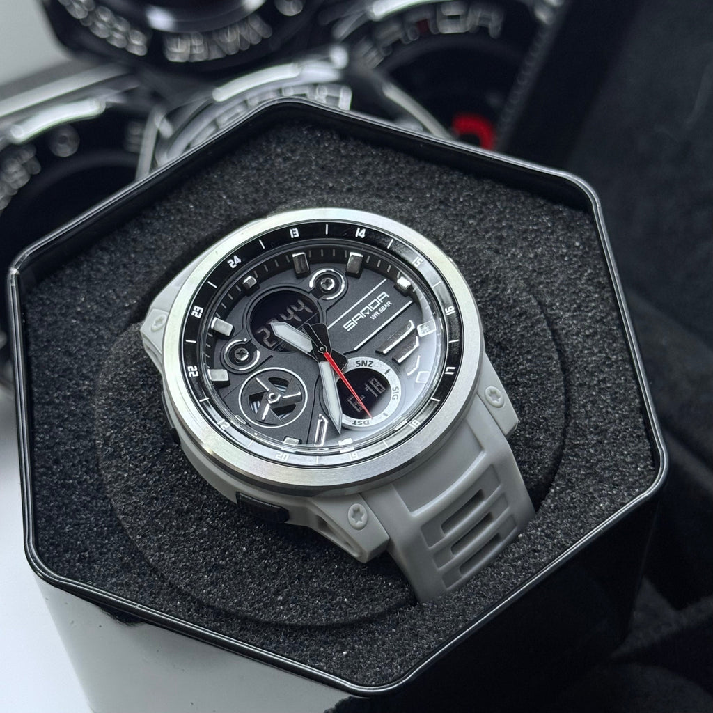 SANDA ORIGINAL DOBLE HORA PARA HOMBRE REF-3379-GPG