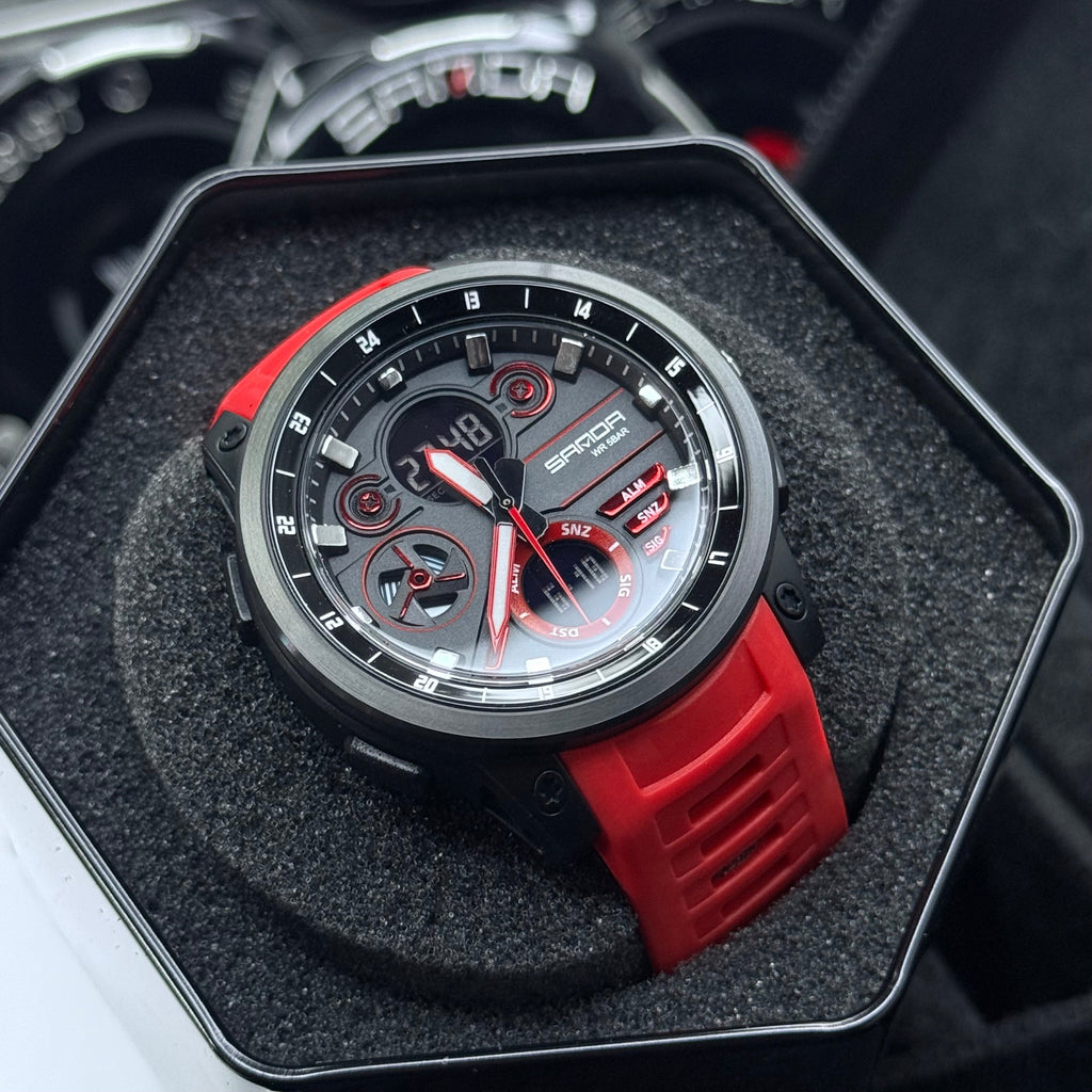 SANDA ORIGINAL DOBLE HORA PARA HOMBRE REF-3379-RNN