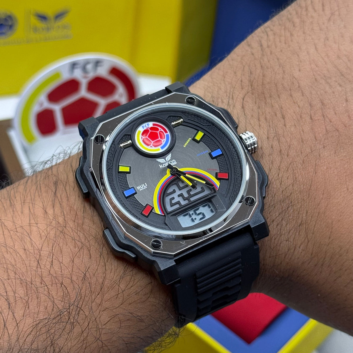 KAIROS ORIGINAL DEL SELECCIION COLOMBIA DOBLE PULSO PARA HOMBRE REF-NP