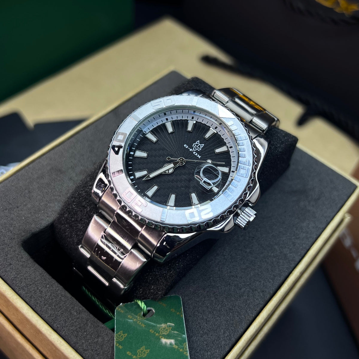 G FOX ORIGINAL x RLX SUMERGIBLE PARA HOMBRE REF-SIMULACION 70583-PN