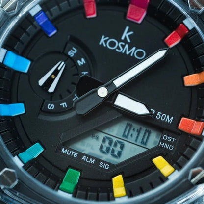 KOSMO ORIGINAL PARA HOMBRE AZK4010 DUAL TIME