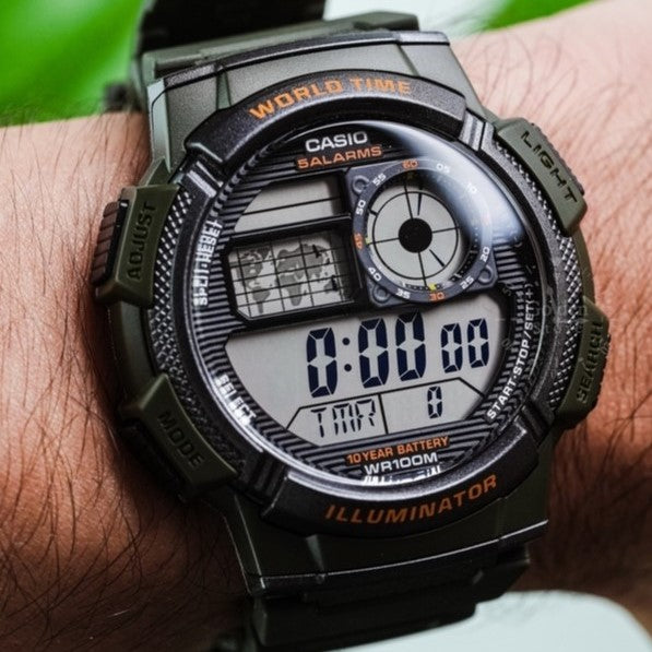 CASIO ORIGINAL PARA HOMBRE REF-AE-1000W-3A