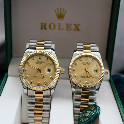 PAREJAS DE ROLEX UNISEX REF-BID