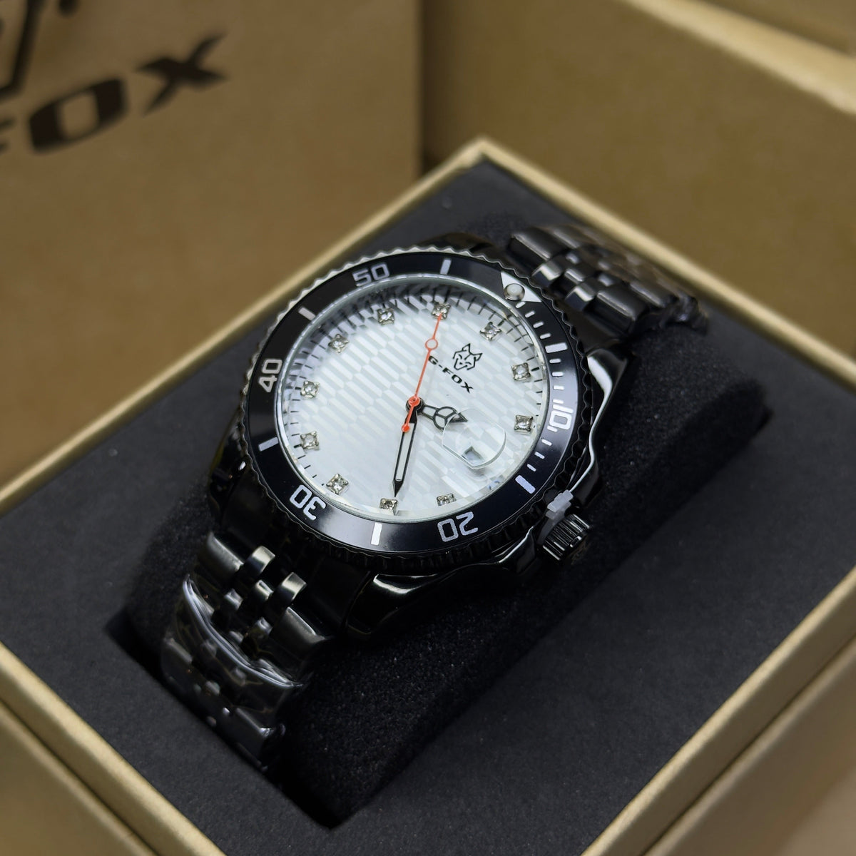 G FOX ORIGINAL x RLX SUMERGIBLE PARA HOMBRE REF-SUBMARINE 70582-NB