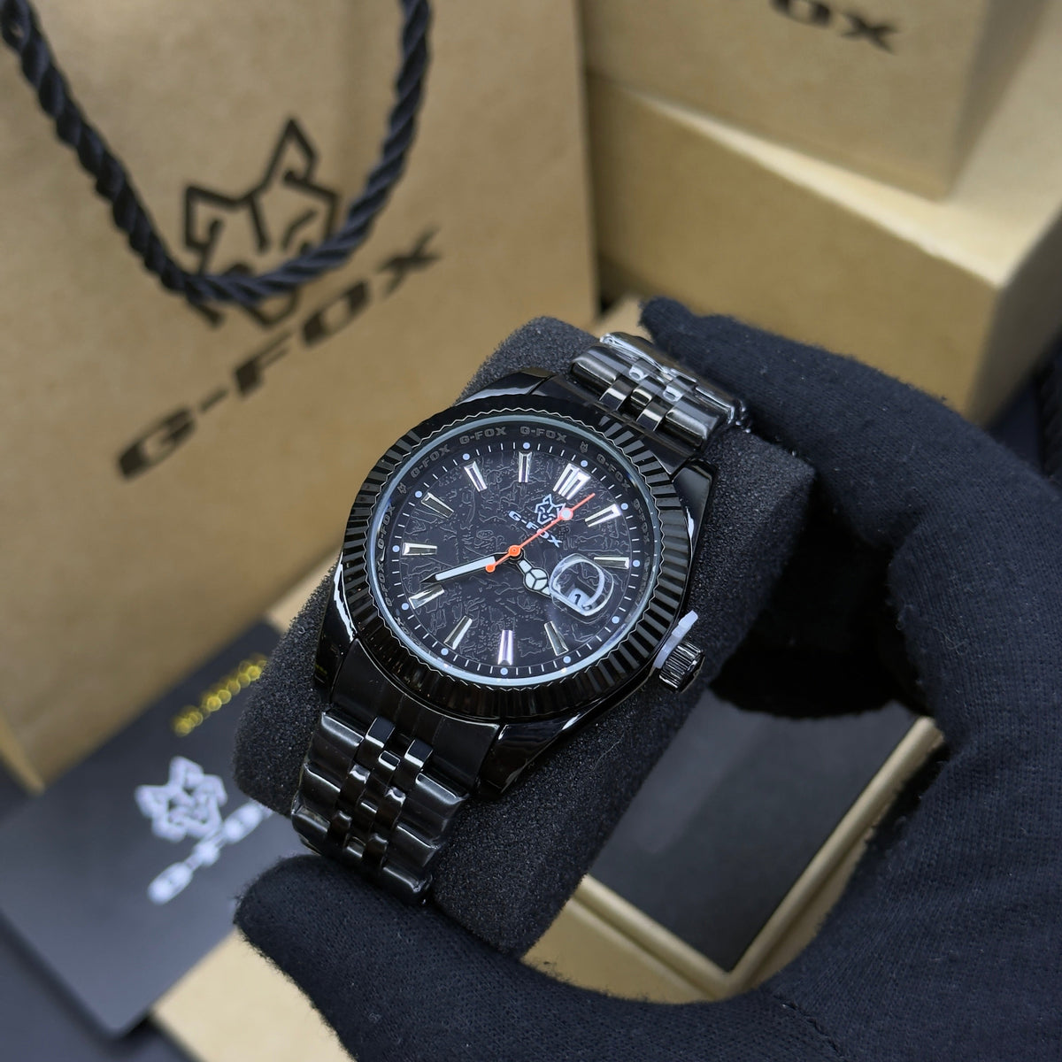 G FOX ORIGINAL x RLX SUMERGIBLE PARA HOMBRE REF-DAY DATE 22011-NN