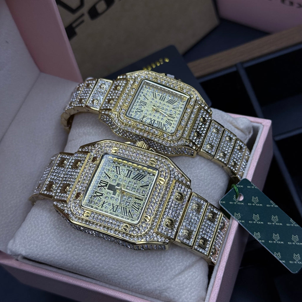 PAREJA G-FOX ORIGINAL X CARTIER CUBANO REF DD