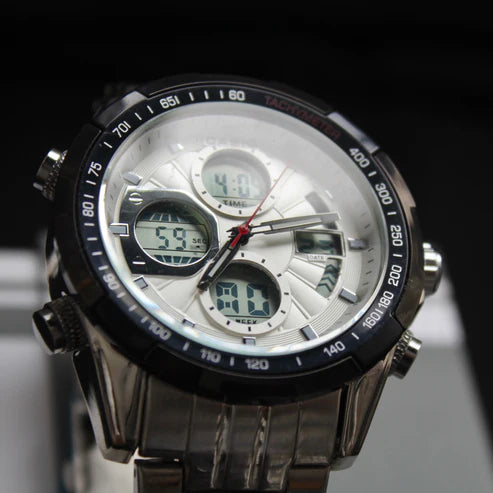 CASIO DOBLE HORA SUMERGUBLE PARA HOMBRE REF 9197-PB