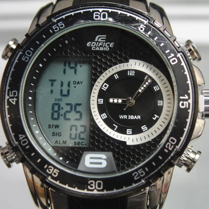 CASIO DOBLE HORA PARA HOMBRE REF-BIN