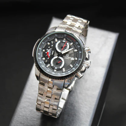 CASIO EDIFICE FUNCIONAL PARA HOMBRE REF EF558-PN