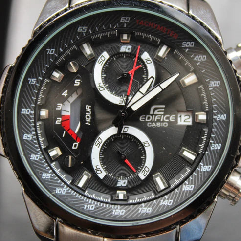 CASIO EDIFICE FUNCIONAL PARA HOMBRE REF EF558-PN