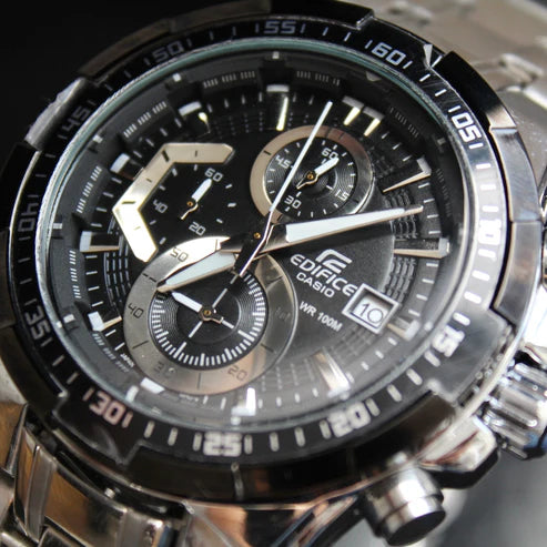 CASIO EDIFICE FUNCIONAL PARA HOMBRE REF EFR-539-PN