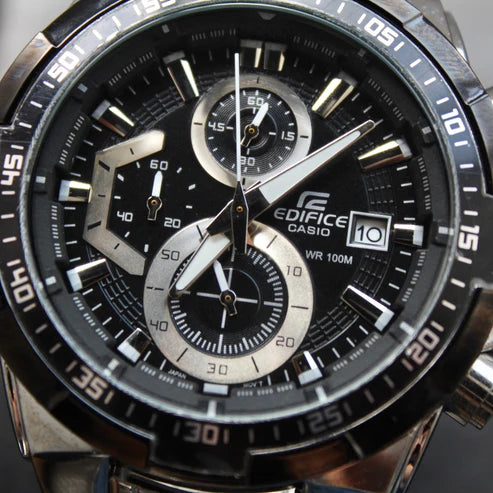 CASIO EDIFICE FUNCIONAL PARA HOMBRE REF EFR-539-PN