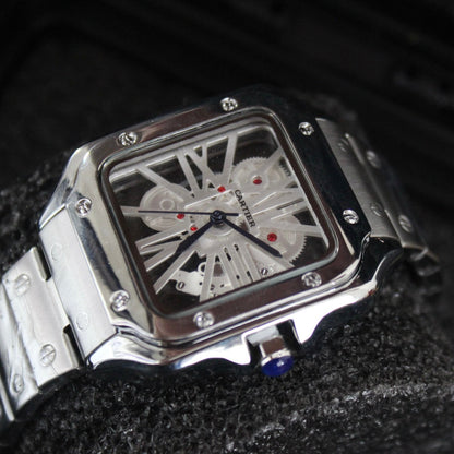 CARTIER SKELETON SANTOS PARA HOMBRE REF-P