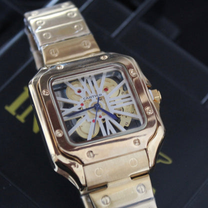 CARTIER SKELETON SANTOS PARA HOMBRE REF-D