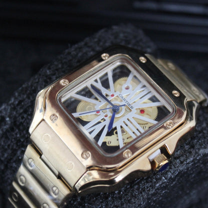 CARTIER SKELETON SANTOS PARA HOMBRE REF-D