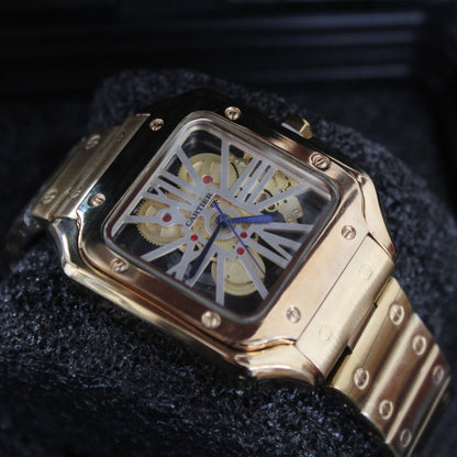 CARTIER SKELETON SANTOS PARA HOMBRE REF-D