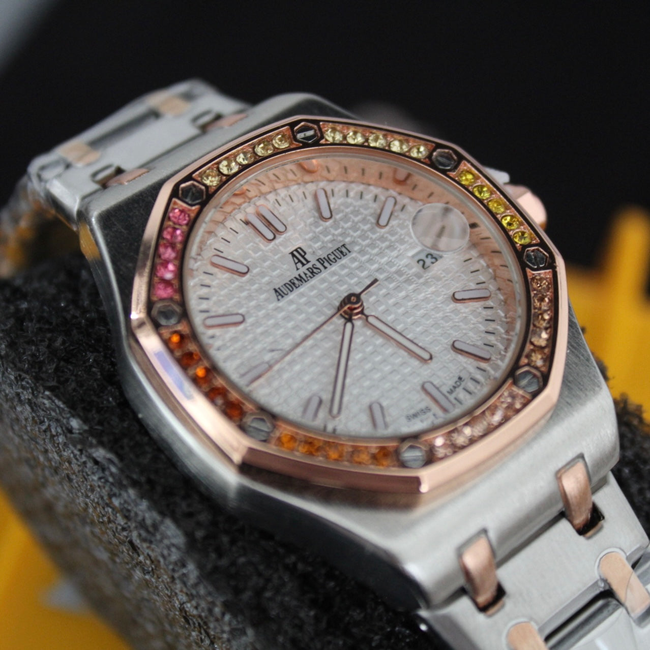 AUDEMARS PIGUET CUBANO PARA DAMA REF-6878-BPO