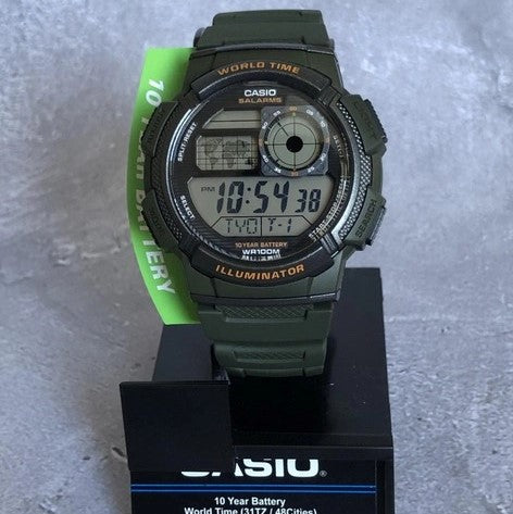 CASIO ORIGINAL PARA HOMBRE REF-AE-1000W-3A