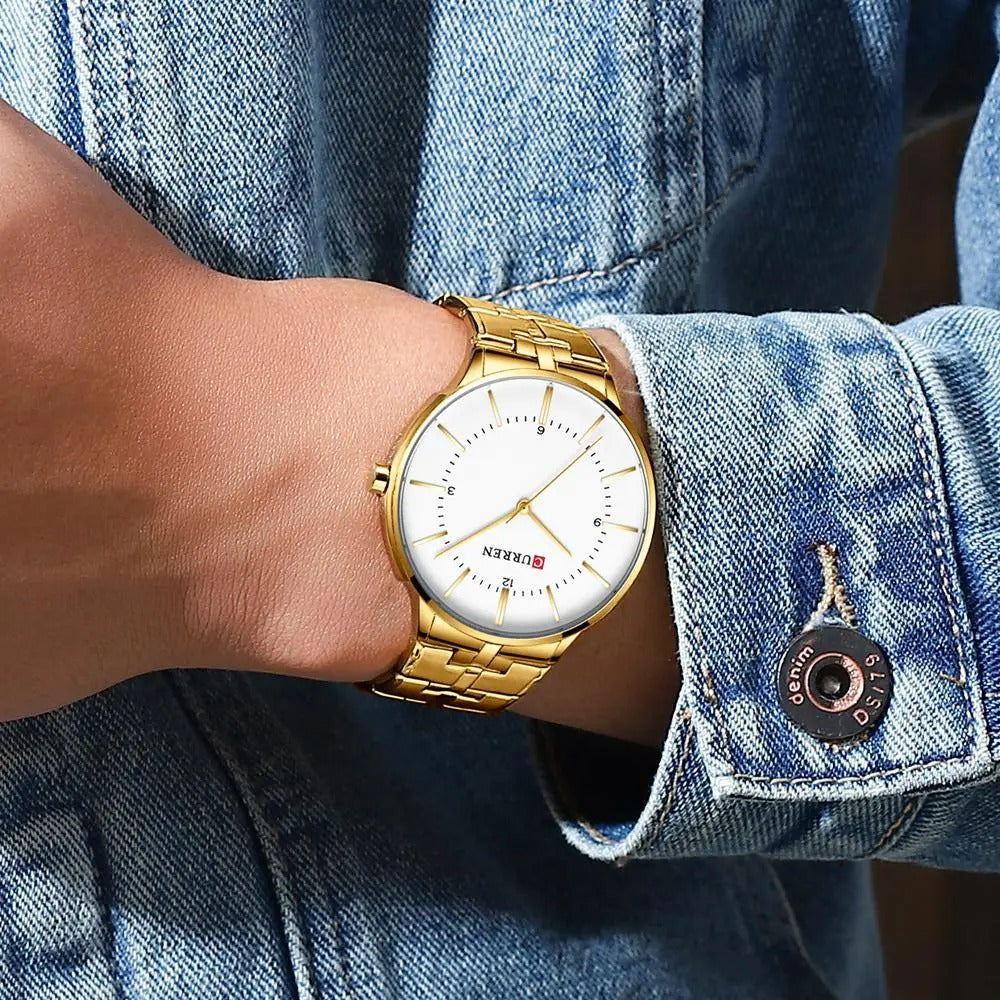 CURREN ORIGINAL PLANO  PARA HOMBRE REF 8321-D