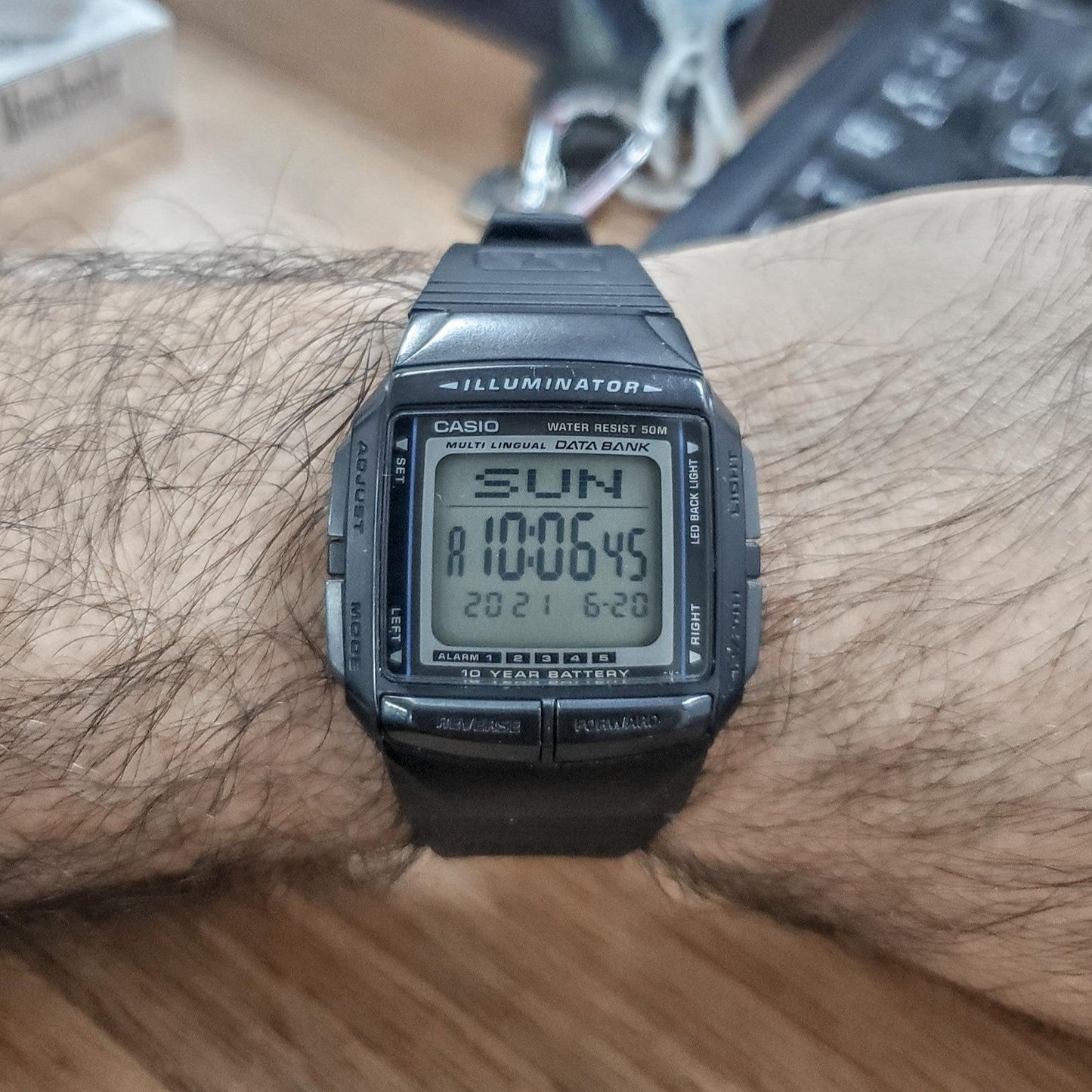 CASIO ORIGINAL PARA HOMBRE REF-DB-36-1A