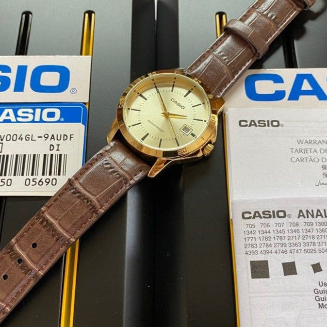 CASIO ORIGINAL PARA HOMBRE REF-MTP-V004GL-9A