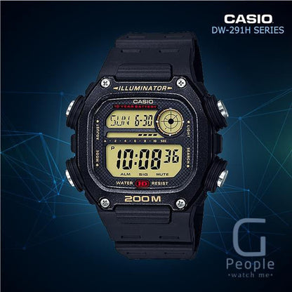 CASIO ORIGINAL PARA HOMBRE REF-DW-291H-9A