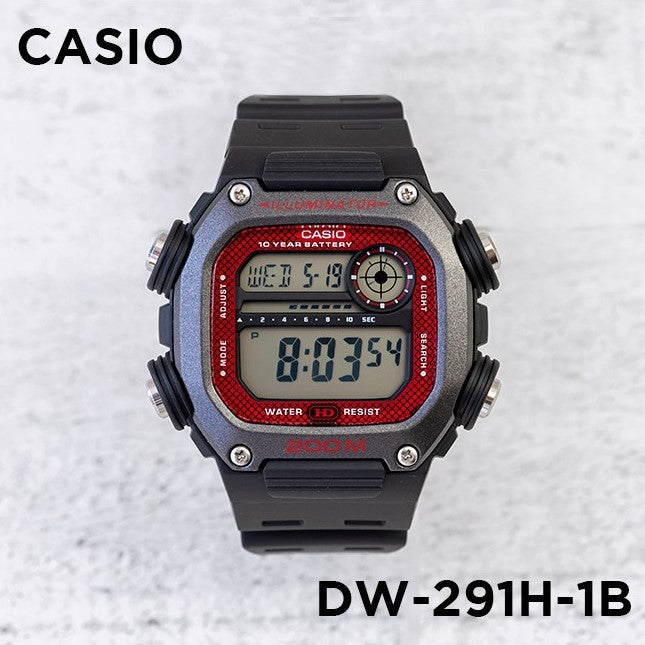 CASIO ORIGINAL PARA HOMBRE REF-DW-291H-1B