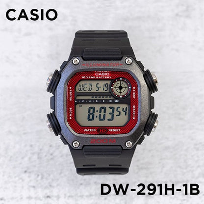 CASIO ORIGINAL PARA HOMBRE REF-DW-291H-1B